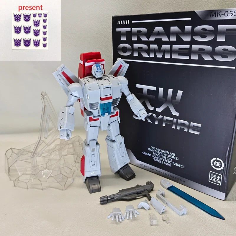 Latest version of Miko MK05 in stock Robot Skyfire MK05 Transformation Toy Jetfire Deformation Action Figure