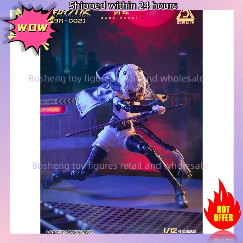11 Original LOSCONT Armed Battle Angels ABA 002 Dark Hornet 1/12 Scale In Stock Anime Action Collection Figures Model Toys