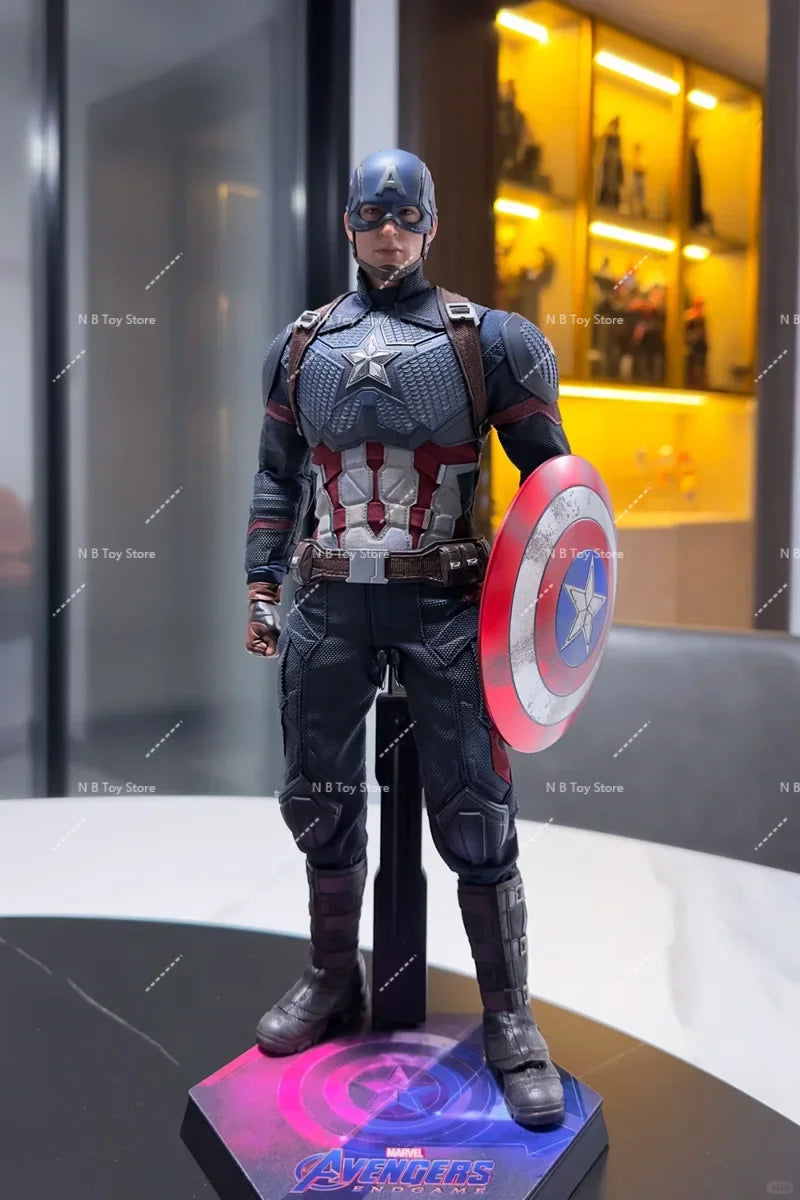 In Stock Genuine HOTTOYS HT MMS536 1/6 Marvel Avengers 4 Captain America 7.0 Action Figure Model Toys