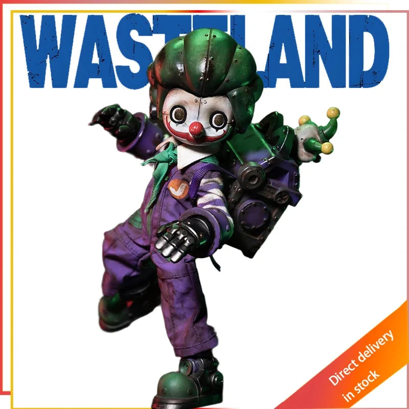WASTELAND Genuine Abolition of Nuclear Warfare Crazy Clown The Dark Knight Luminescent Action Joint Mobility Figure Model Toys