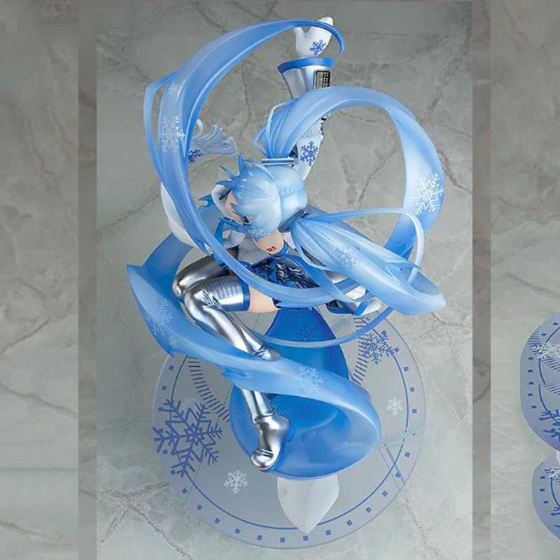 In Stock Genuine GOOD SMILE COMPANY Vocaloid Hatsune Miku 1/7 Snow Collection Series Model Cartoon Character Garage Kit Kawaii