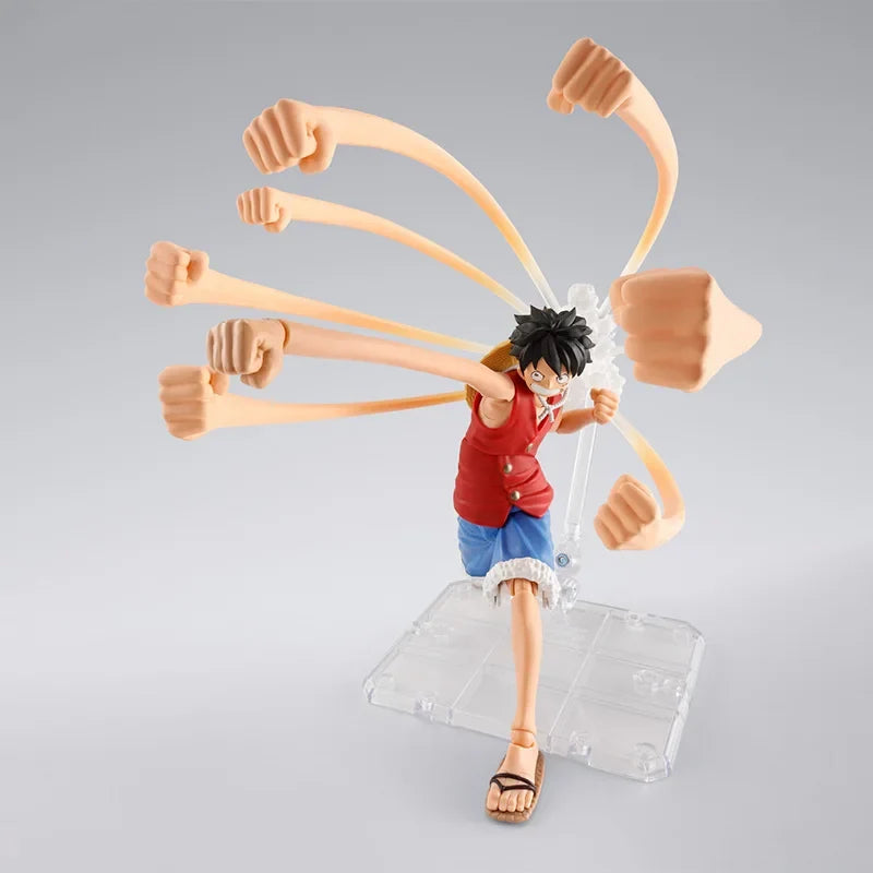 Bandai SHF S.H.Figuarts One Piece LUFFY ROMANCE DAWN Gum-Gum OPTION PARTS SET Figure Finished Model Anime Action Toy Giftfor kid