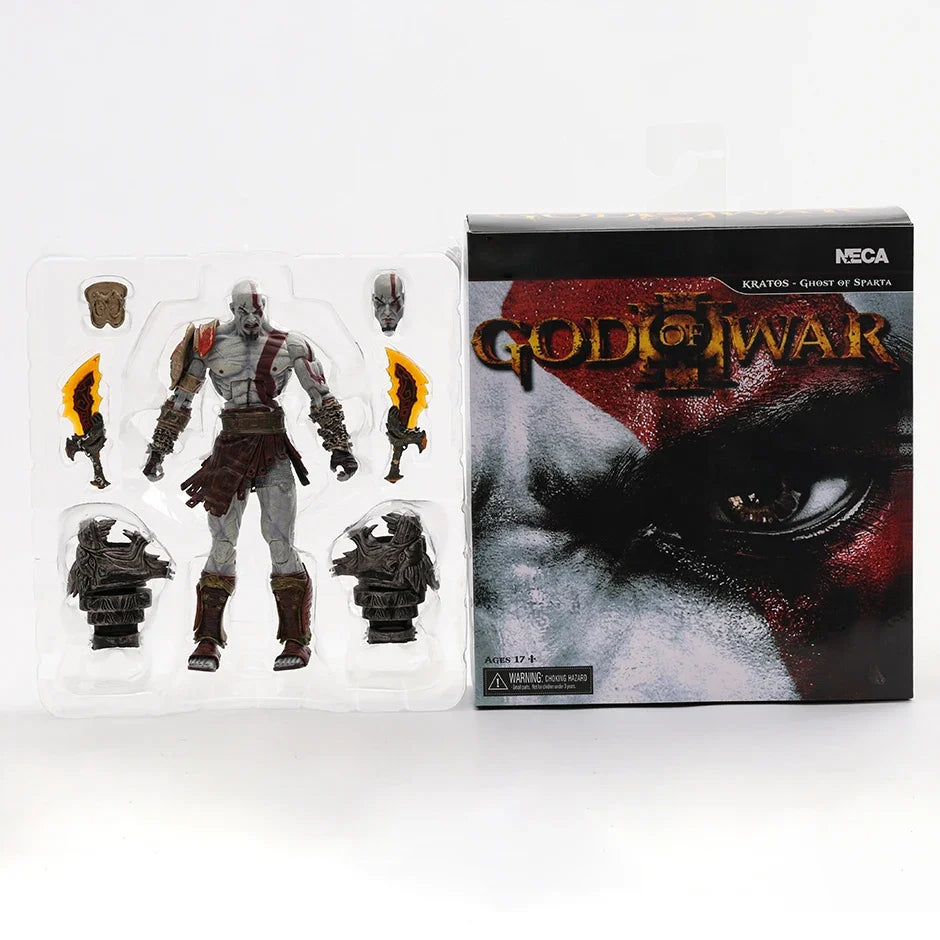 NECA God of War 3 Kratos 7" Action Figure [Ghost of Sparta]