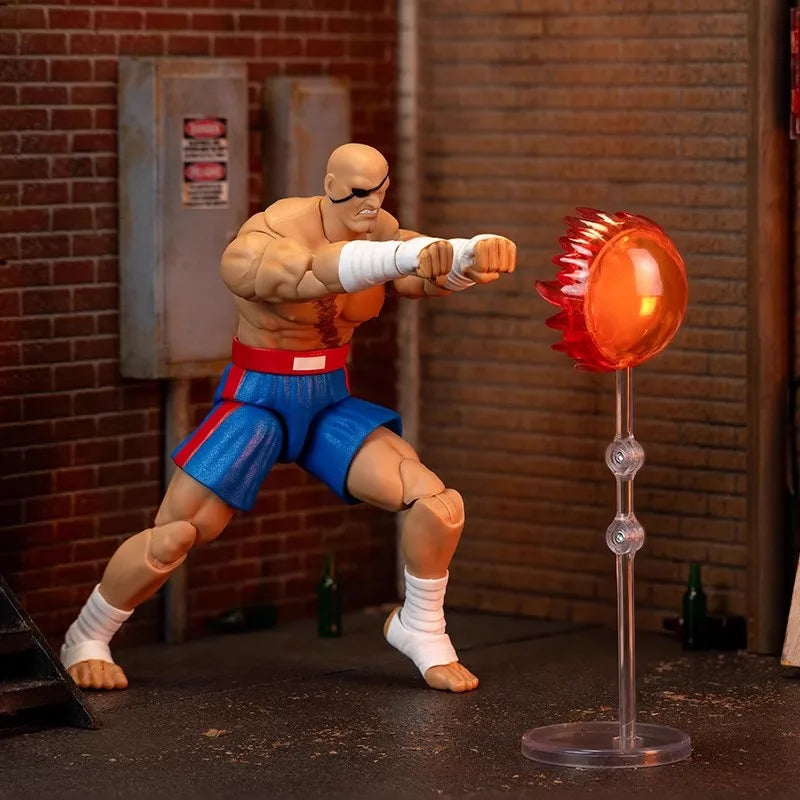 Jada Street Fighter 6 Blanka Sagat Vega Figure Action Model Toy Anime Street Fighter Figurine Doll Collect Ornament Gift Custom