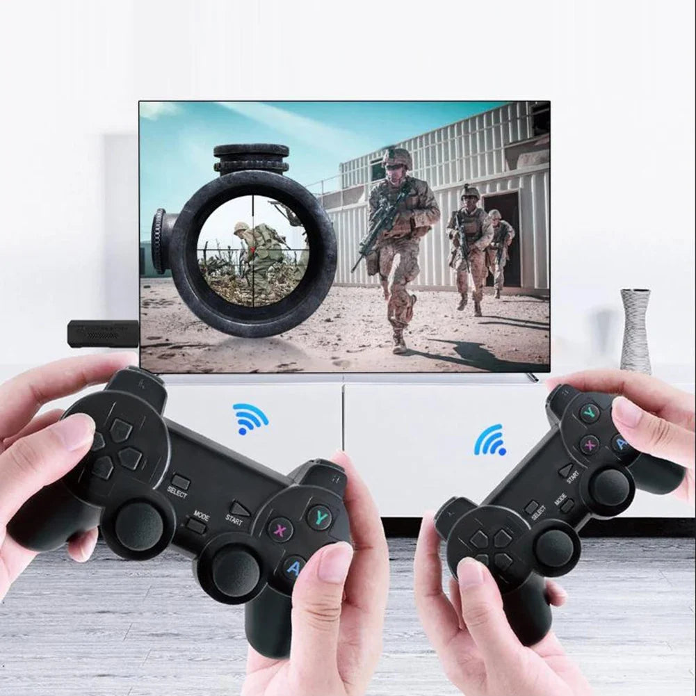 Video Game Stick Lite 4K HD Video Game Consoles 256G Wireless Controller For M8/X2 Plus/K8/M15 58000+ Retro Games Kid Xmas Gift