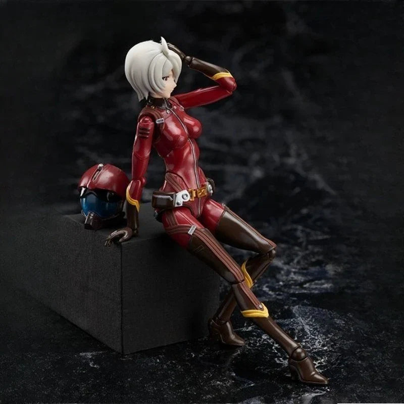 BANDAI Original S.H.Figuarts Series《Space Battleship Yamato 2199: Reiko Yamamoto》Figure Assembly Model Toys Collectible Model