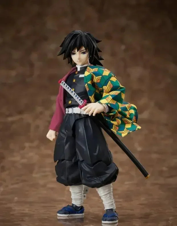 100% Original Aniplex BUZZmod Giyu Tomioka Kimetsu No Yaiba Demon Slayer Action Figures Model Toy Brinquedos Figura 1/12