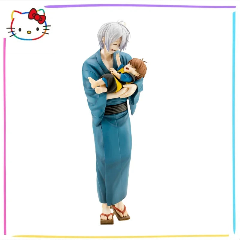 '-In Stock Original KOTOBUKIYA Kitaro's Father & Baby  24cm Anime Statue Cartoon Model Doll 2026 New Collection