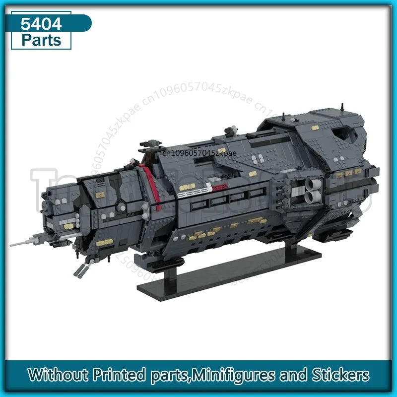 UCS Space MOC Building Blocks UNSC Pillar of Autumn C-709 Refit Spaceship Model DIY Assemble Bricks Display Toys Gifts 5404PCS