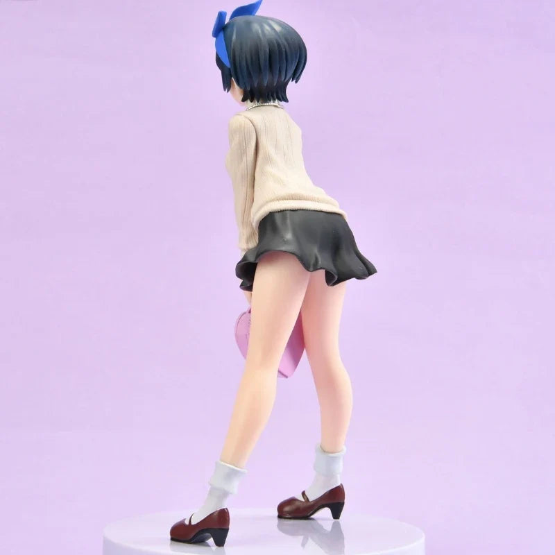 In Stock Original Bandai BANPRESTO Rental Girlfriend Sarashina Ruka Action Figures Toys Model Genuine Collector Anime Hobby