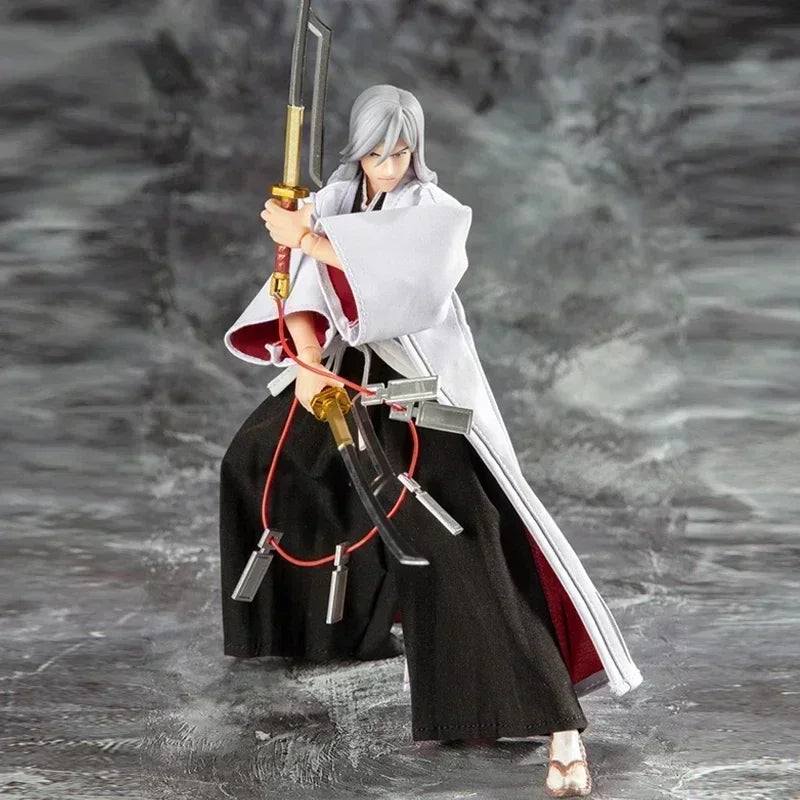 Dasin/Great Toys/GT Bleach Kurosaki Ichigo Aizen Sousuke Ukitake Jushiro Ichimaru Gin SHF Action Figure Present Model in Stock