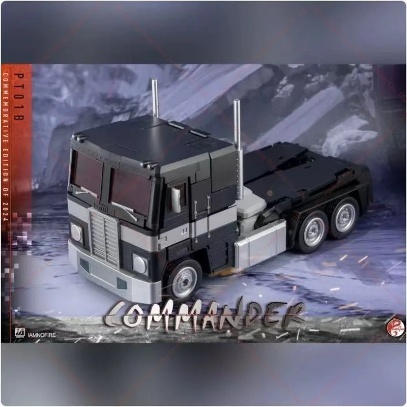 【In Stock】 Transformed Toys  PT PT01 PT-01 PT-01B Black OP Commander 45cm Mobile Doll Toys Collection Gifts