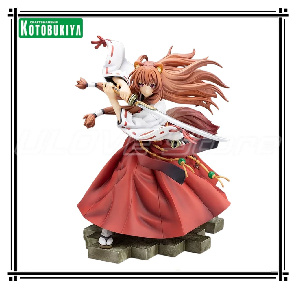 In Stock Original Kotobukiya The Rising of The Shield Hero Season2 Raphtalia Anime Figure Model Collection Gift Toys