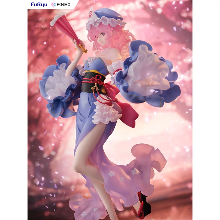 Original F:NEX Project Saigyouji Yuyuko 1/6 Scale Figure Toys Model Ornaments Gifts