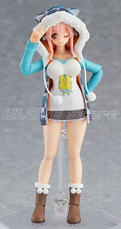 Original Max Factory Figma SUPER SONICO Action Figure Model