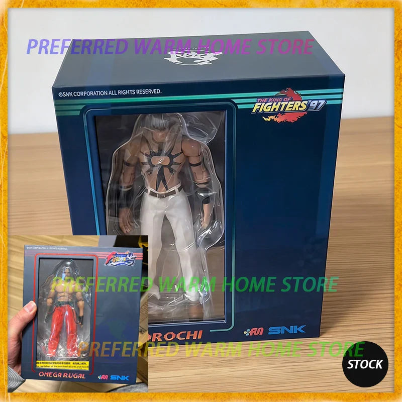 Auf Lager TUNSHI STUDIO OROCHI OMEGA RUGAL BERNSTEIN Modellspielzeug 1/12 MASSTABSFREIHE FIGUREN The King of Fighters 95 KOF95