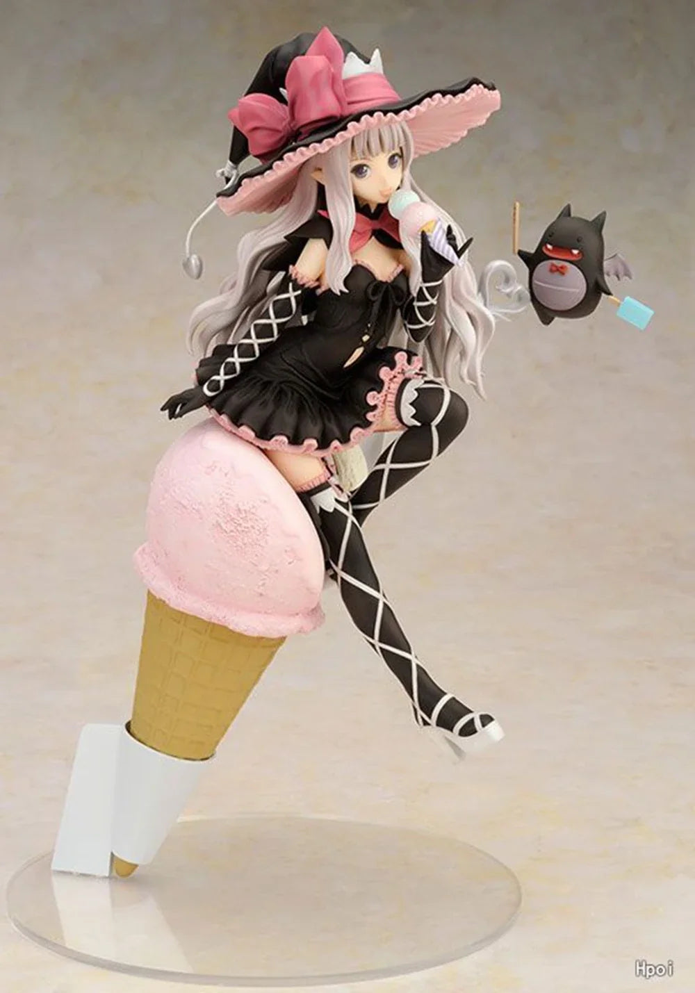 20CM Anime Shining Hearts Melty de Granite Sorbet Figure 1/8 Ice Cream Dress Up Model Toy Doll Aciton Figure PVC