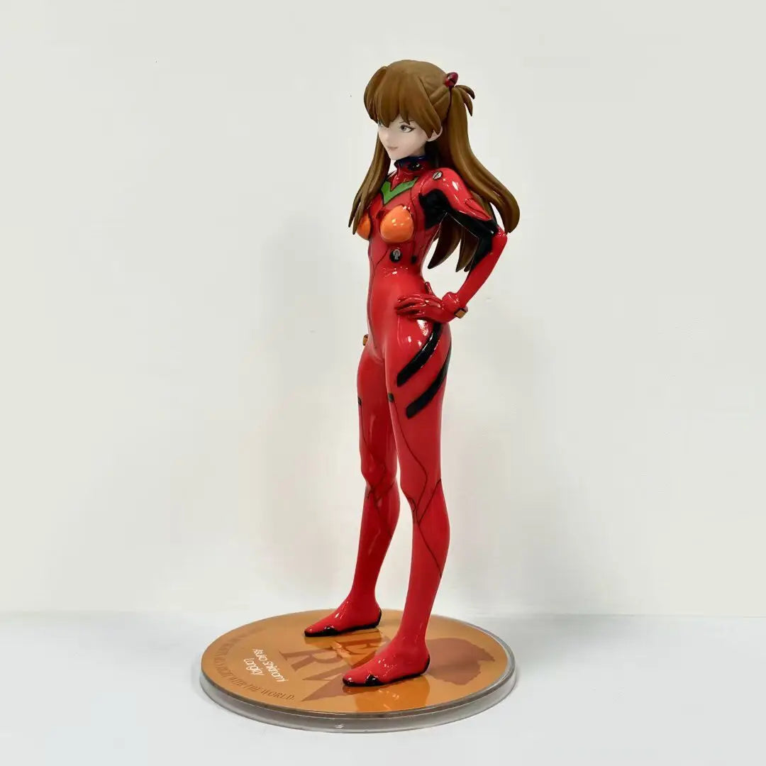 22CM Anime Asuka Langley Soryu Figure Shin Seiki Evangelion Souryuu Kaiyodo Standing With Arms Akimbo Action Figure Doll Toys