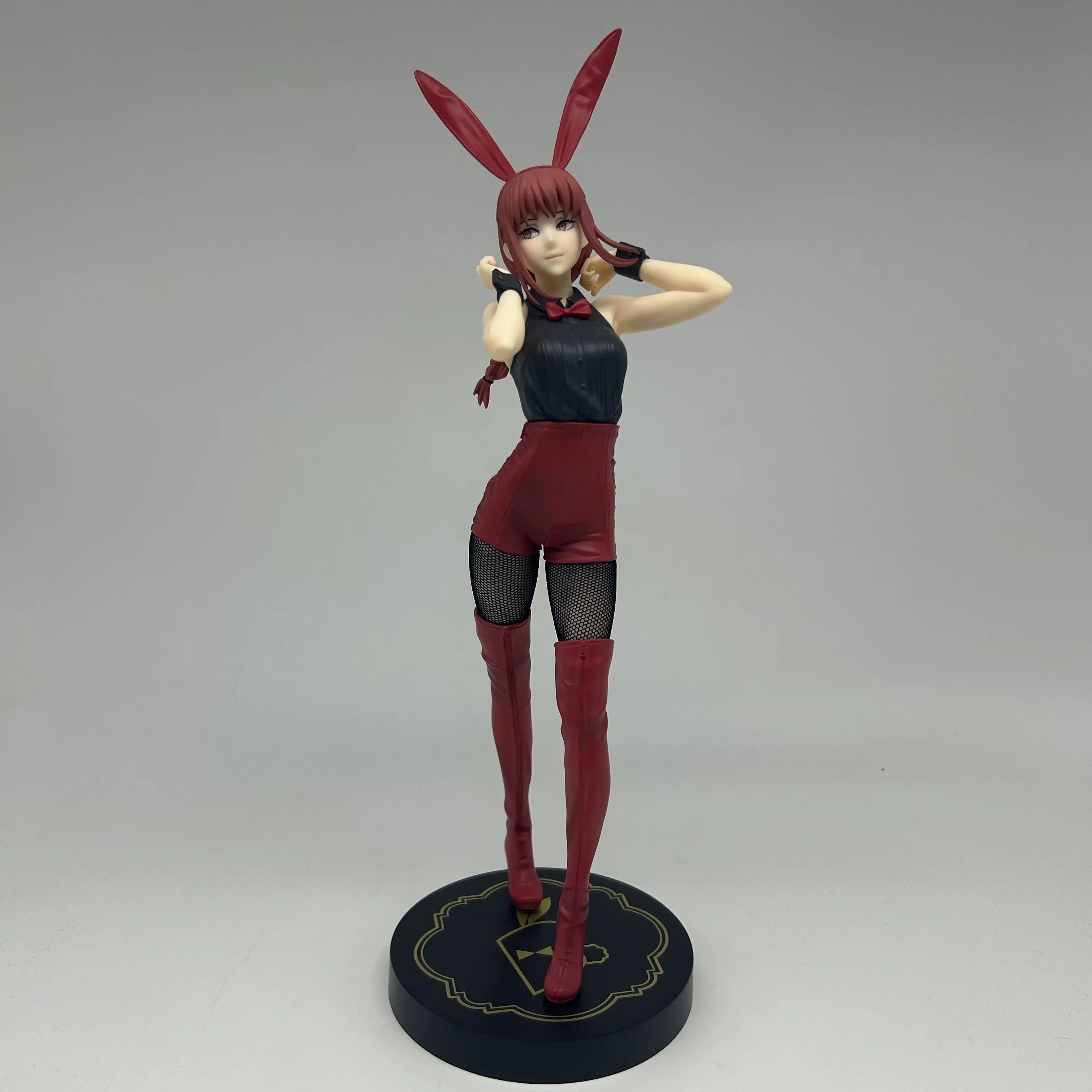 Furyu Chainsaw Man Makima Red Bunny PVC Model Anime Collectible Figure Power Blue Version Bicute Bunnies in Stock Action Toy