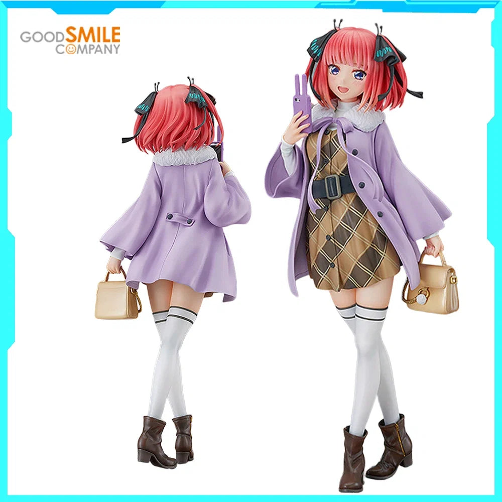 Original in Stock Good Smile Company Prepainted Gotoubun No Hanayome Nakano Nino Anime Game  Figure Model Decoration Collection