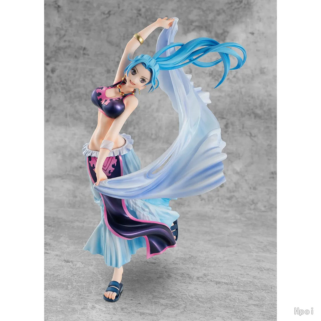 In Stock Original MegaHouse Portrait of Pirates "Playback Memories" Neptune Nafirutali Vivi Anime Doll Figure Model Toys Gifts