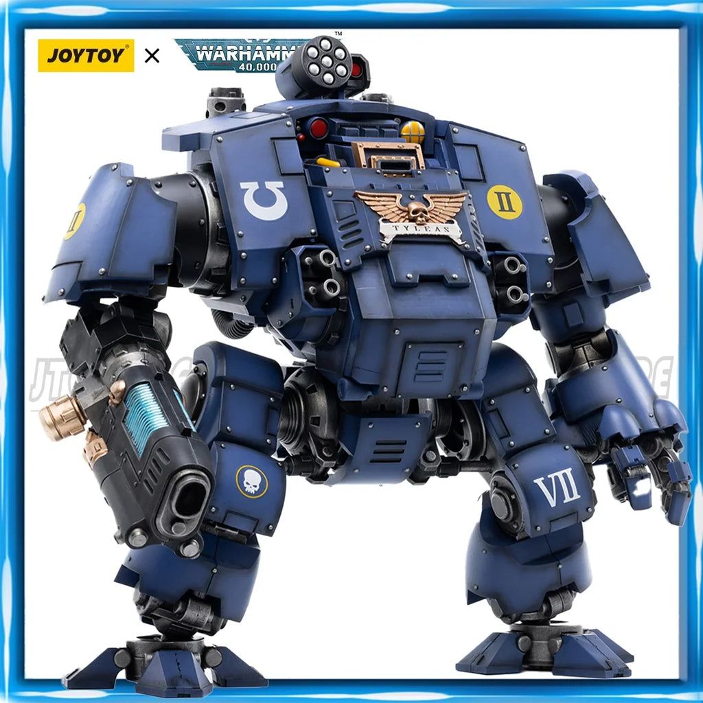 JOYTOY Warhammer 40K 1/18 Action Figure UItramarines Redemptor Dreadnought Brother Tyleas Anime Figure Toys Gift