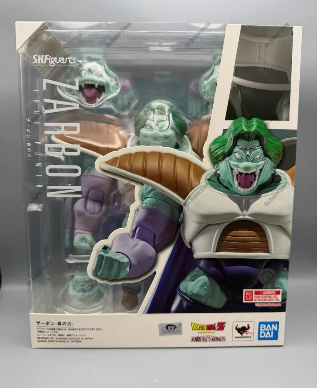 In Stock Bandai Dragon Ball Z S.H.Figuarts SHF Super Zarbon True Power Anime Action Figures Toys Models PVC Gift Collectible