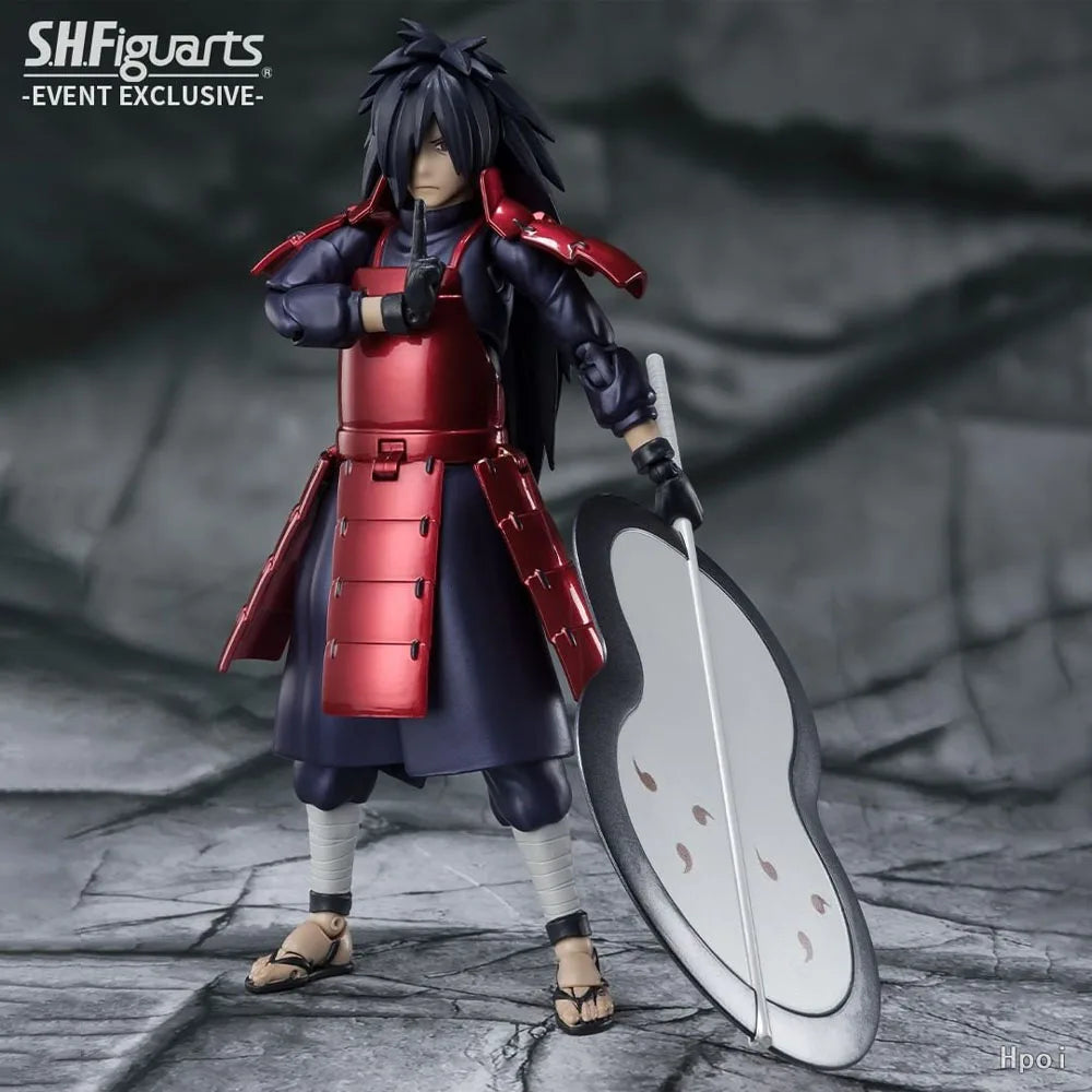 Bandai S.H.Figuarts (Shf) Naruto Shippuden Uchiha Madara - Exhibition Limited Edition - Anime Action Figure Collection Model Toy