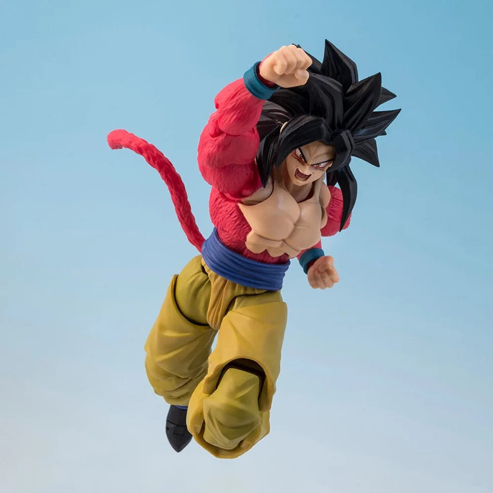 Super Ssj4 Figuras Dragon Ball Z Son Goku Action Figure Toys Anime Saiyan 4 Figurine 16cm Collection Movable Model Children Gift