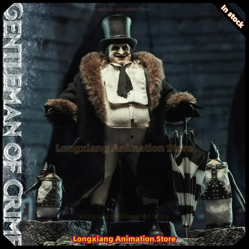 24-hour Shipping  ETX8 1/6Collectible Toys The Penguin Gotham Gentleman Villain Criminal Full Set 12inch Action Figure Model Toy