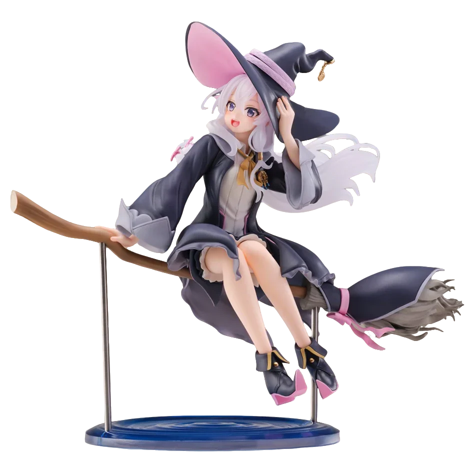 New The Journey of Elaina Anime Figure Witch Elaina Action Figure PVC Collection Model Doll Toys for Christmas Gifts
