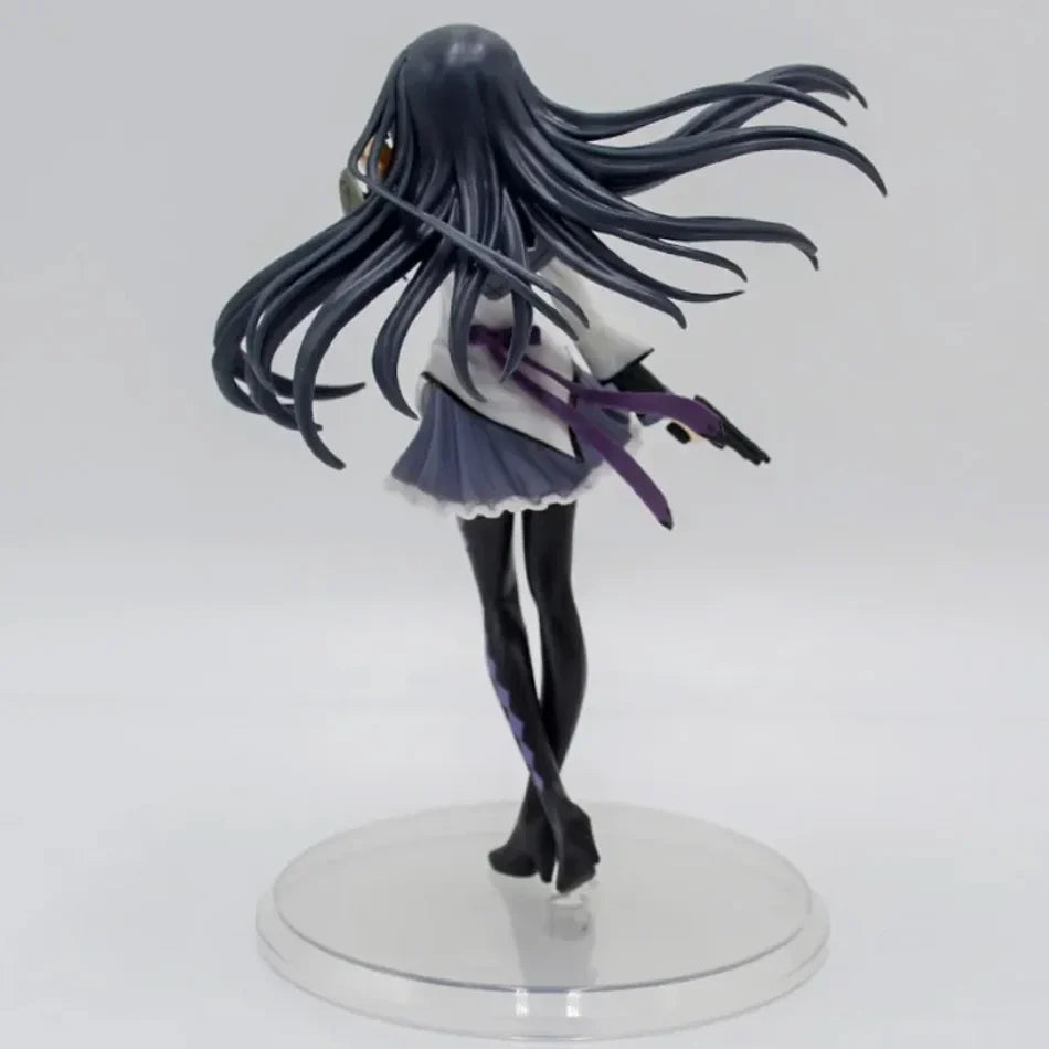 Anime Puella Magi Madoka Magica Figure 17cm Akemi Homura Action Figural Pvc Model Kawaii Decoration Doll Kids Toys