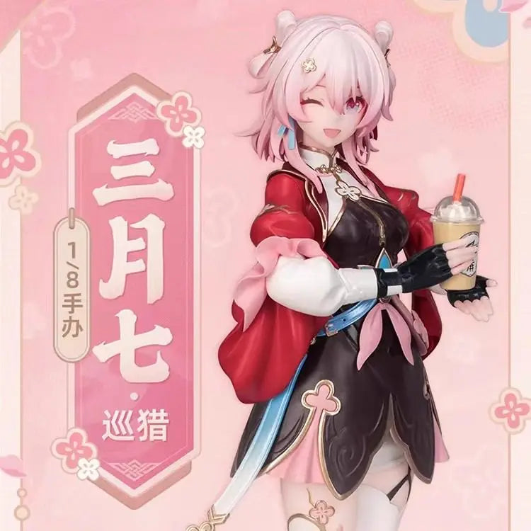 Myethos Offiziell lizenzierte Kollaboration Honkai Star Rail March 7th Sammler-Anime-Figur Charakter-Statue Geschenk für Anime-Fans