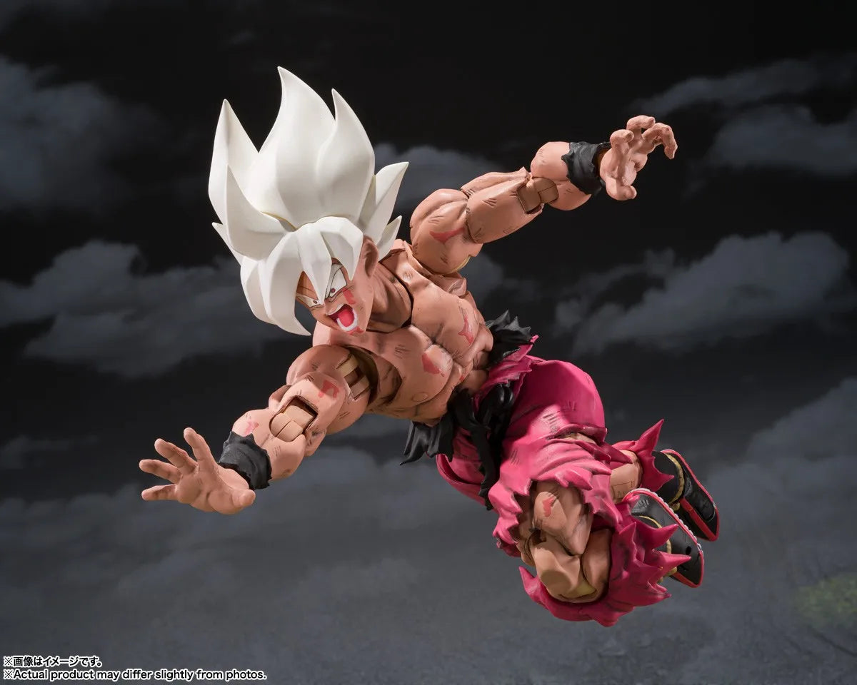 In Stock Genuine BANDAI SHFiguarts Genkida Matsuri Edition Legendary Super Saiyan Son Goku Figure Anime Dragon Ball Action Model