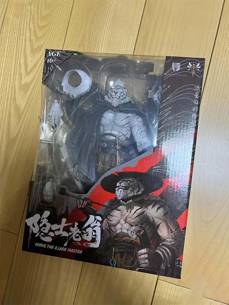 Furay Planet 1/12 MU-FP004 Schwertkämpfer Mumei MU-FP003W Weißer Tiger MU-FP002W Werwolf Veteran William Anime Actionmodell auf Lager
