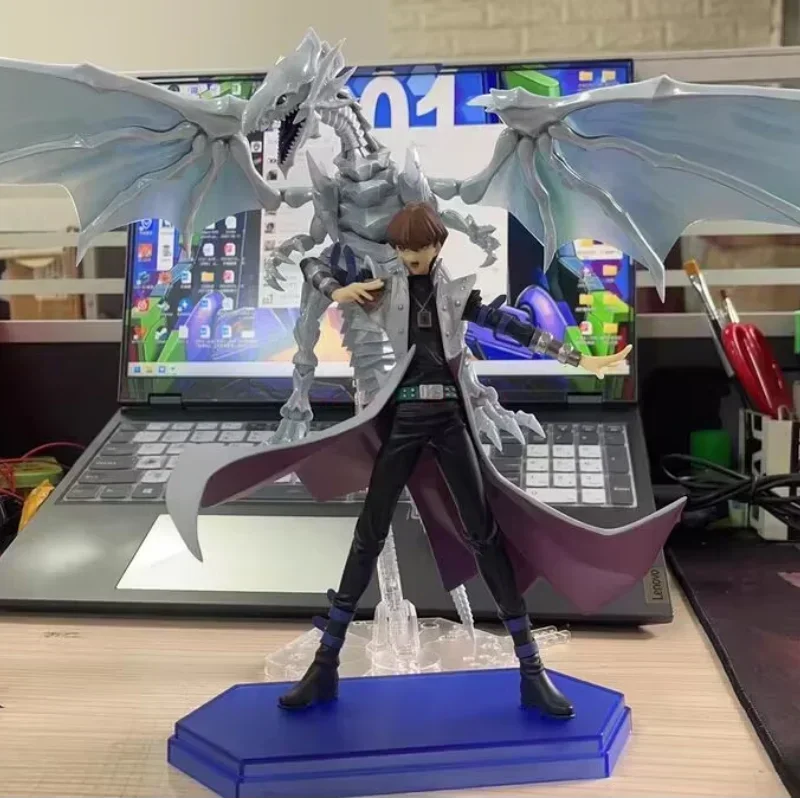 In Stock Max Factory Original: Pop Up Parade Yu-Gi-Oh! Duel Monsters Seto Kaiba Pvc Action Figure Anime  Model Toys Gifts