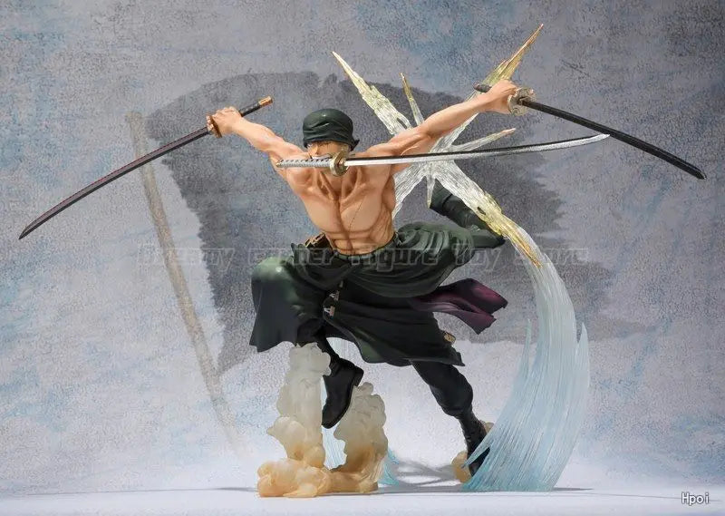 【In Stock】Original BANDAI SPIRITS FiguartsZERO ONE PIECE Roronoa Zoro Battle Ver Figure Collection Model Ornament