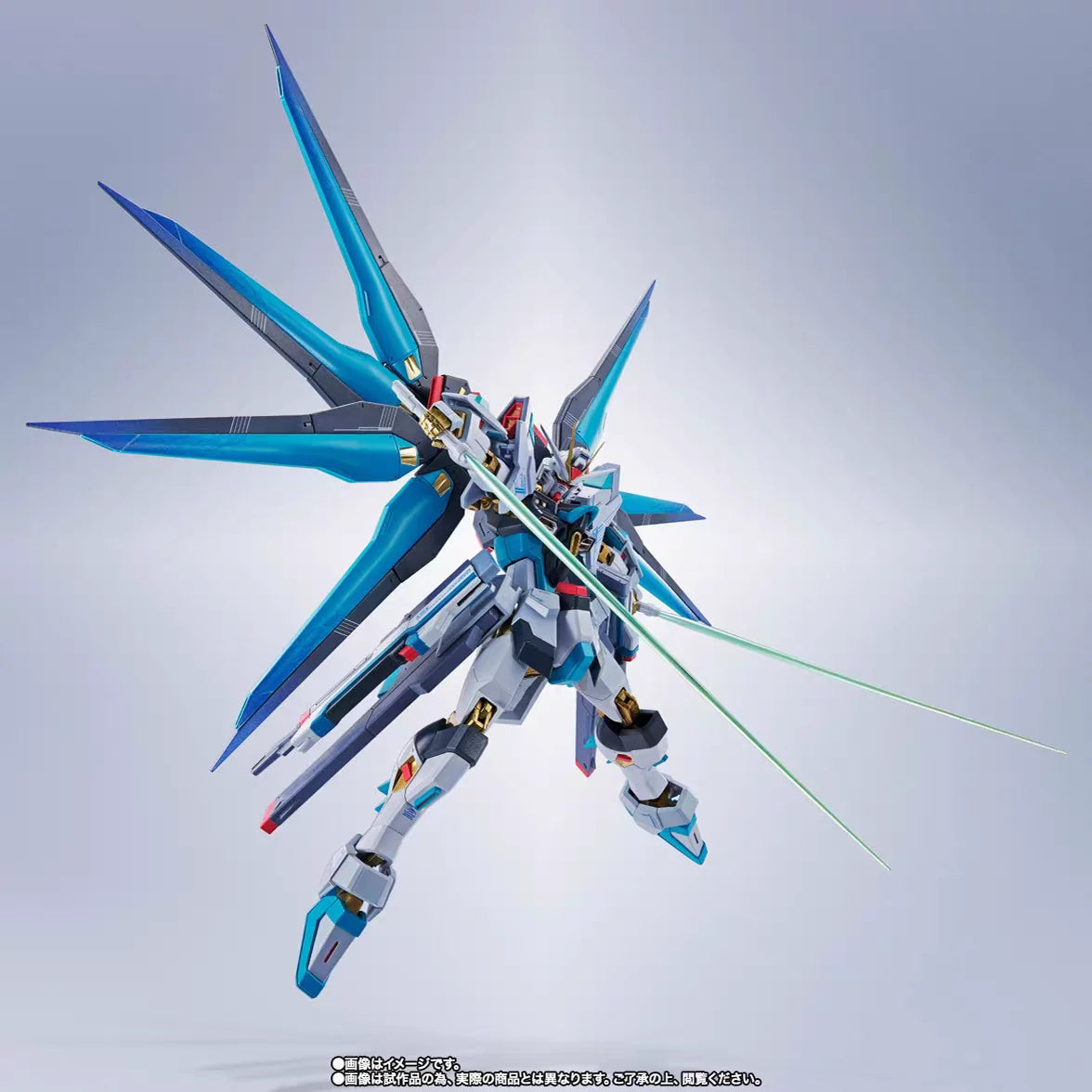 In Stock Original BANDAI METAL ROBOT Spirit Hatsune Miku Gundam Strike Freedom Type-2 Genuine Anime Figure Collectible Model Toy