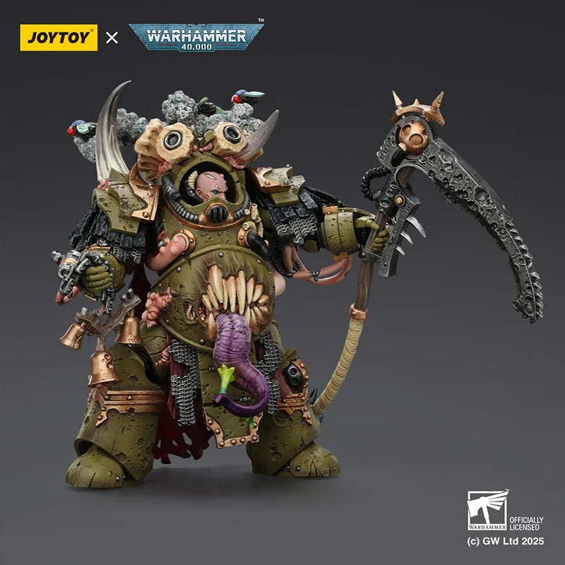 JOYTOYDark Source Warhammer40KDeath Guard Death Shroud Terminator Trio1:18Movable Soldier