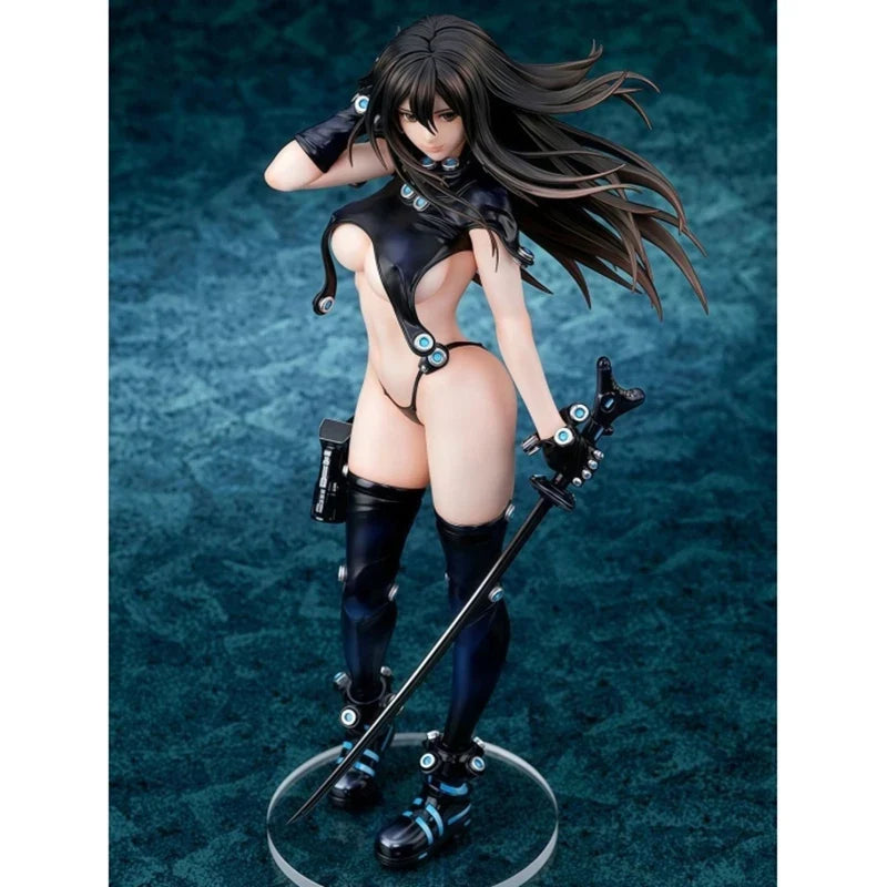 25cm Gantz Reika Shimohira Holding Knife Standing Pose Anime Figure Model Statue Toys
