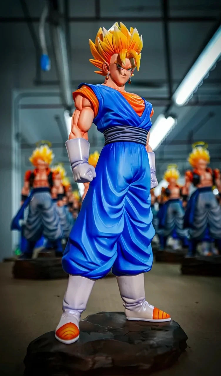 Jt Statue Anime Dragon Ball Vegetto Figure Gogeta Statue With Base Super Saiyan Action Figures Collection Model Toys Gifts