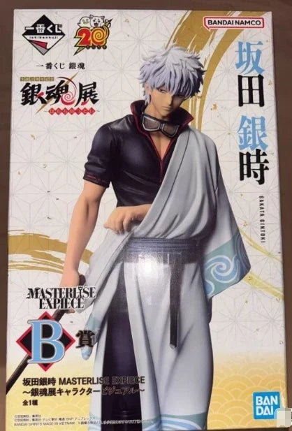 BANDAI Ichiban Kuji Anime GINTAMA Sakata Gintoki Takasugi Shinsuke Hijikata Toushirou Action Figure Model Desktop Decoration