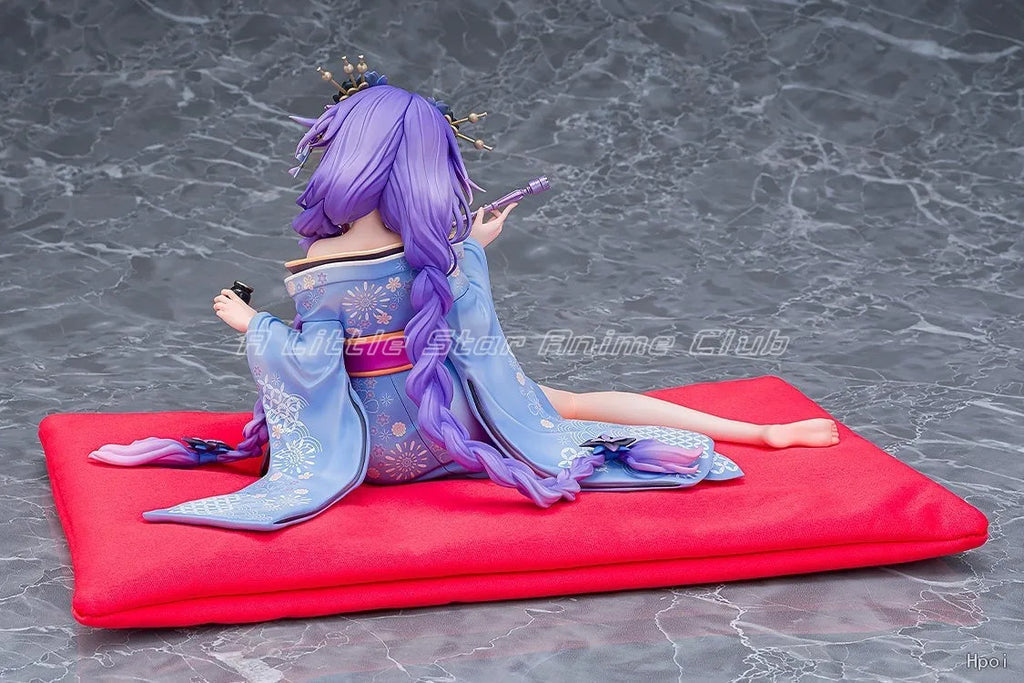 【Pre Sale】Original KADOKAWA KDcolle Hyperdimension Neptunia Noire/Neptune Girls' Hibiki Kimono 1/7 Model Collection Toy