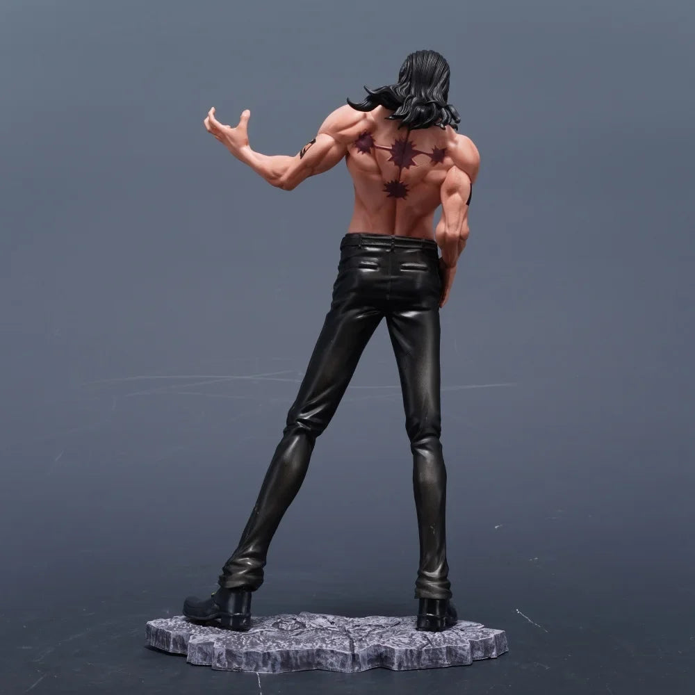 25cm/9.84in Anime ONE PIECE Figure Rob Lucci Action Figures Pvc Statue Desktop Ornamen Collection Model Toys Gifts