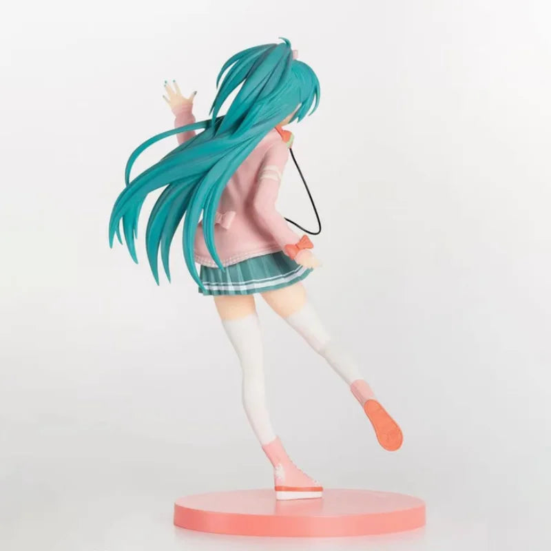 Original Sega SPM Hatsune Miku DIVA Anime Figure Arcade Future Tone Action Figure Ribbon Girl Ver  Pvc Model Ornament Toy