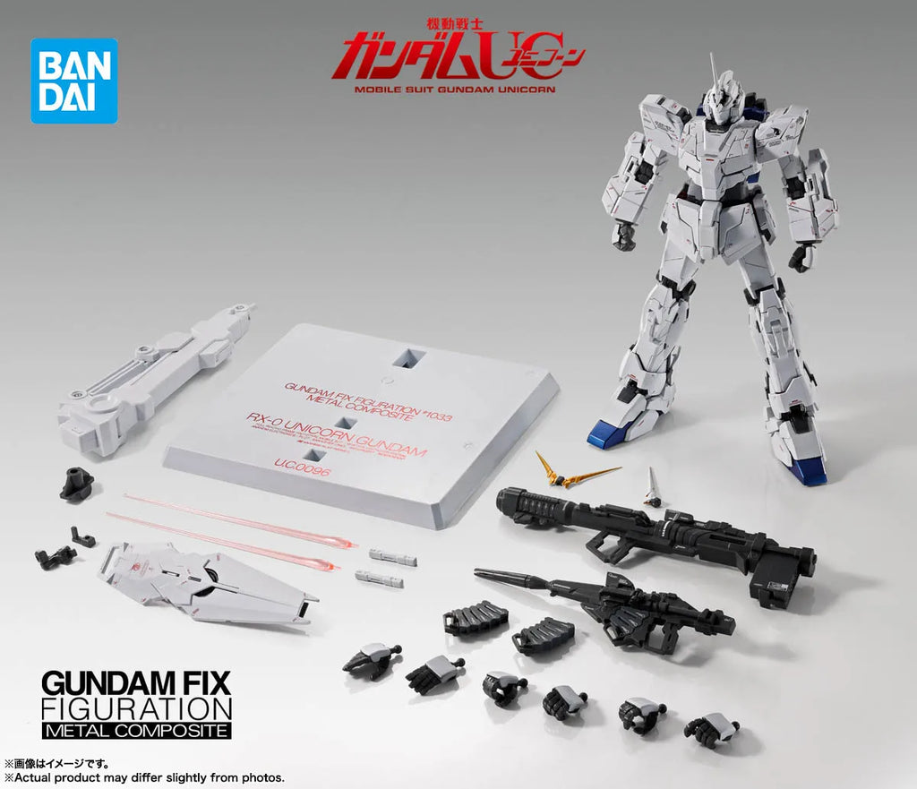 Bandai RX-0 Unicorn Gundam GUNDAM FIX FIGURATION METAL COMPOSITE Unicorn Gundam STORE LIMITED EDITION Figures  Model Toy Gift