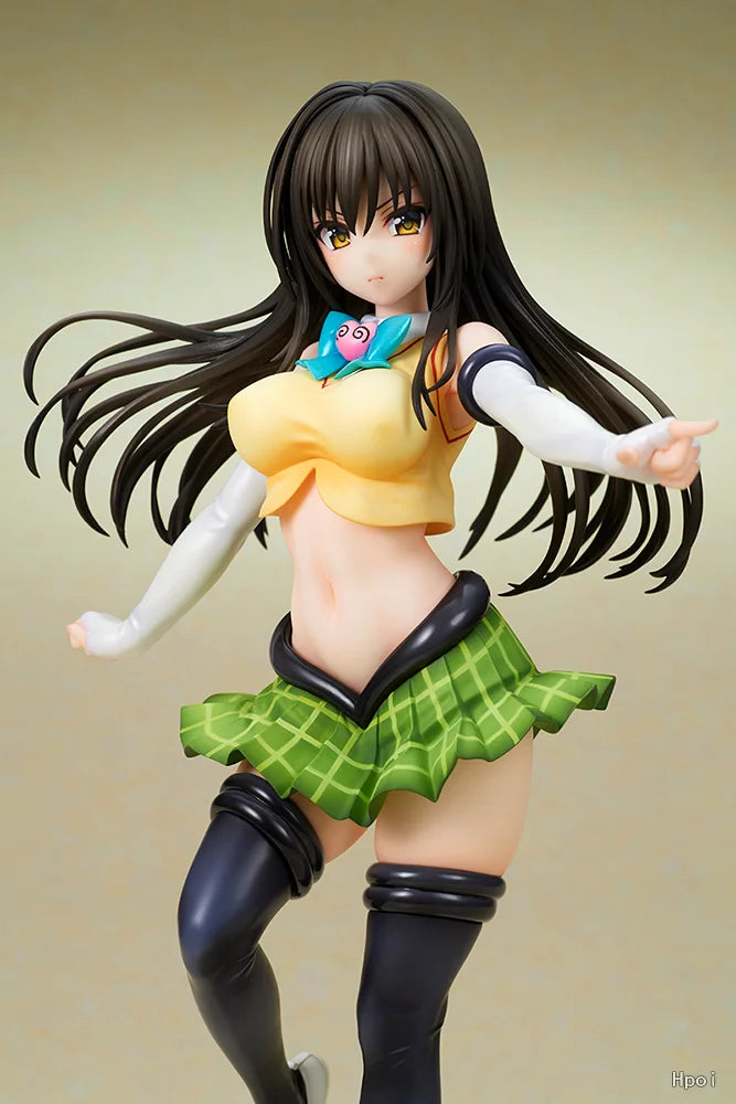 【Pre Sale】Original QuesQ To Love-Ru Darkness Kotegawa Yui Special School Uniform Edition 1/7 Ornament Anime Figure Collection