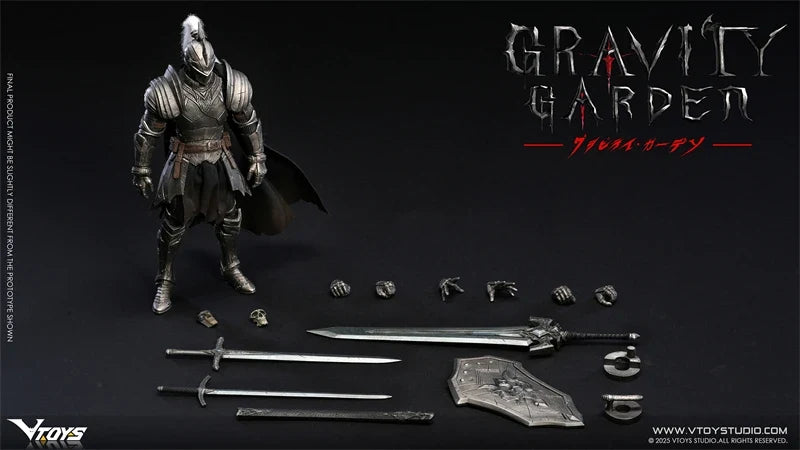 VTOYS VSD011 Gravity Garden Knight of Silver Moon 1/12 Action Model Figure Toys