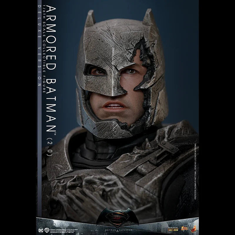 Original In Stock Hottoys Ht 1/6 Bvs Armored Batman 2.0 Mms742 Mms743 Alloy Action Figure Kids Toy Birthday Gifts