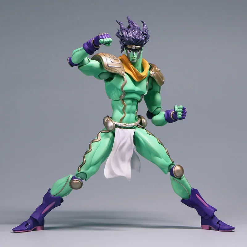 Anime Figurine Jojo Adventure Empty Chengtaro Platinum Star Movable Big Large-Sized Figurine Model Desktop Ornament Collection